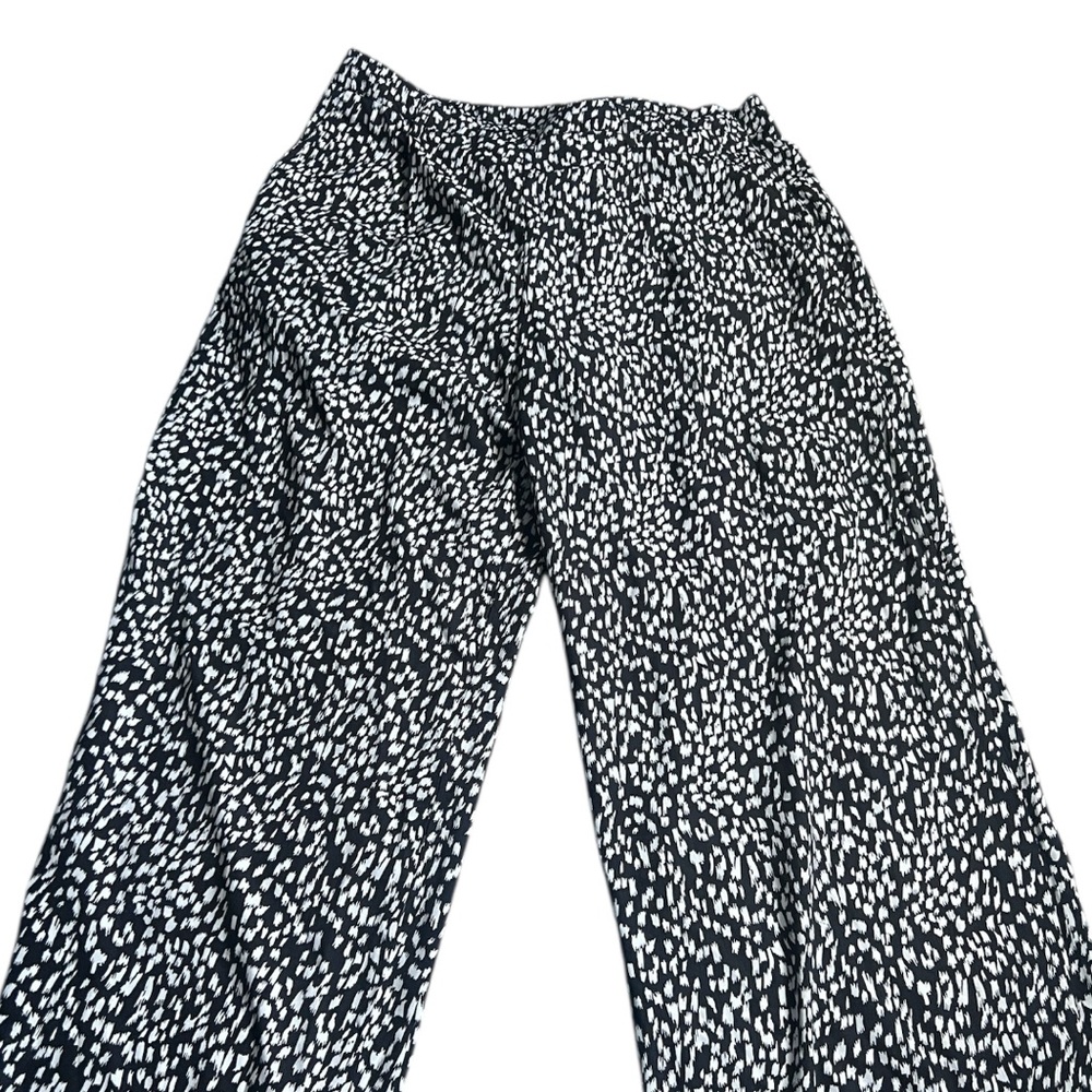 Pink Lily Monochrome Patterned Pants